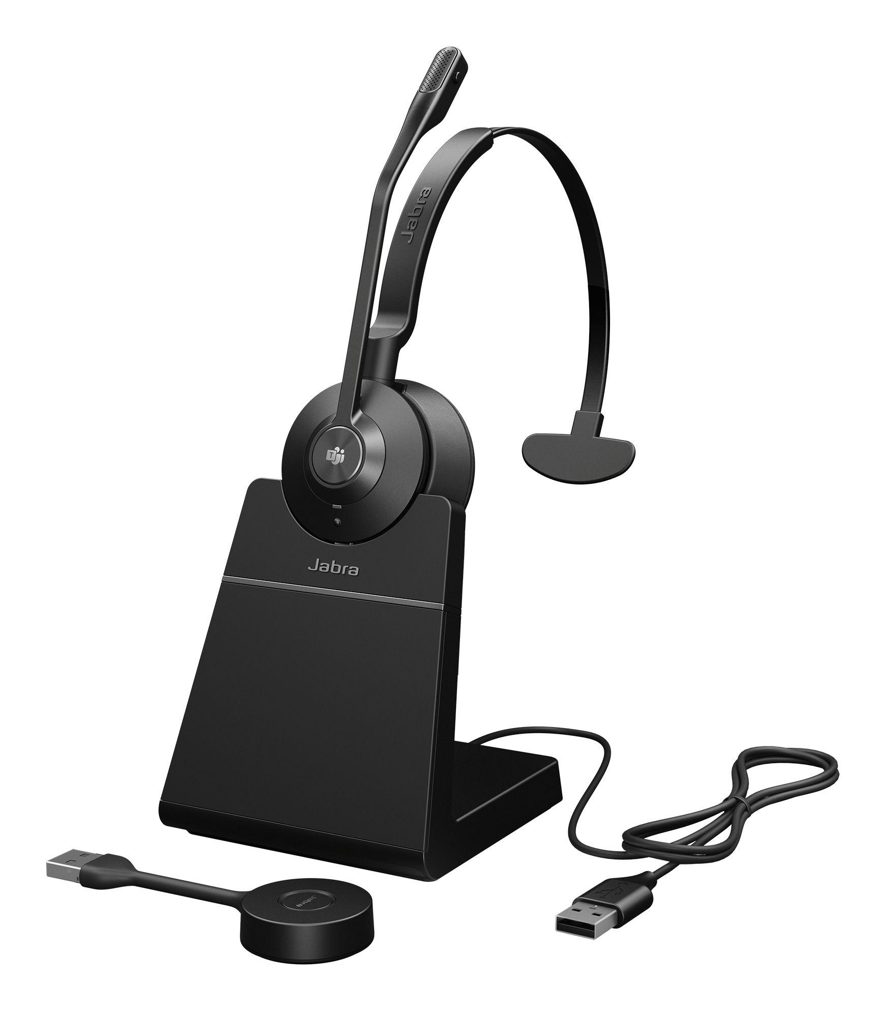 Headset JABRA Engage 55 SE MS Mono (Monofónico - Sem fios - Supra-aural - Preto)