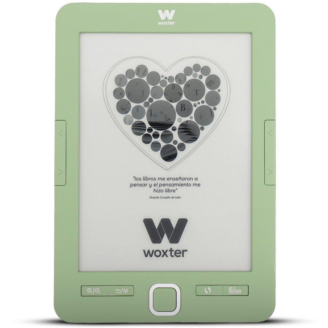Leitor de Livros Eletrónicos WOXTER Scriba 195 EB26-084 (6" - E Ink Pearl Plus - 4GB - Sálvia)