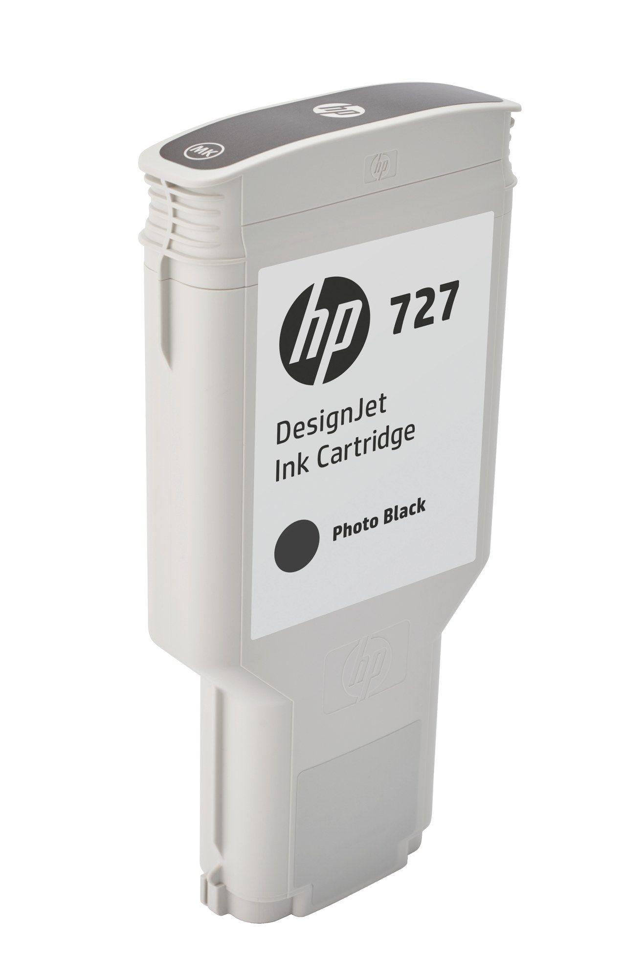 Tinteiro HP 727 F9J79A (Preto Foto, 300 ml), miniatura 2