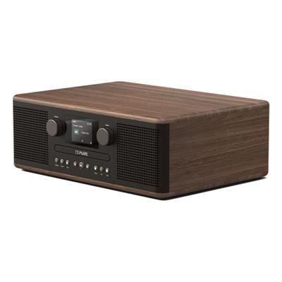Rádio Digital PURE ACOUSTICS Classic C-D6 (Bluetooth - Preto/Noz) — miniatura 2