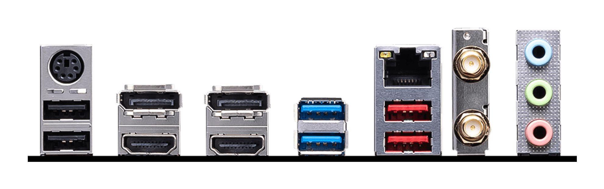 Motherboard MSI B760M GAMING PLUS WIFI (LGA 1700 - micro-ATX - Duplo canal) — miniatura 5