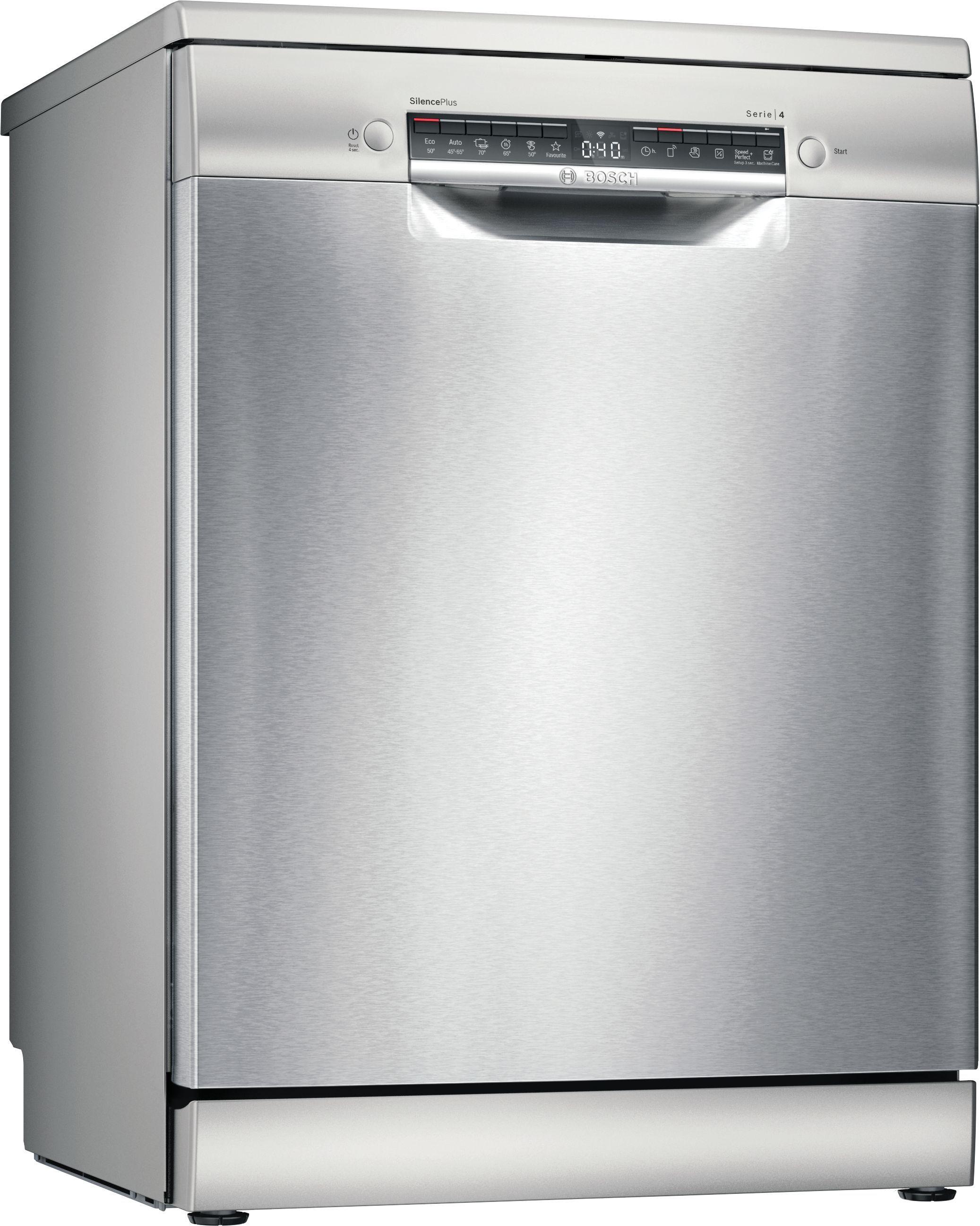 Máquina de Lavar Loiça Independente BOSCH SMS4EMI06E (14 talheres - B - 9 l - Inox)