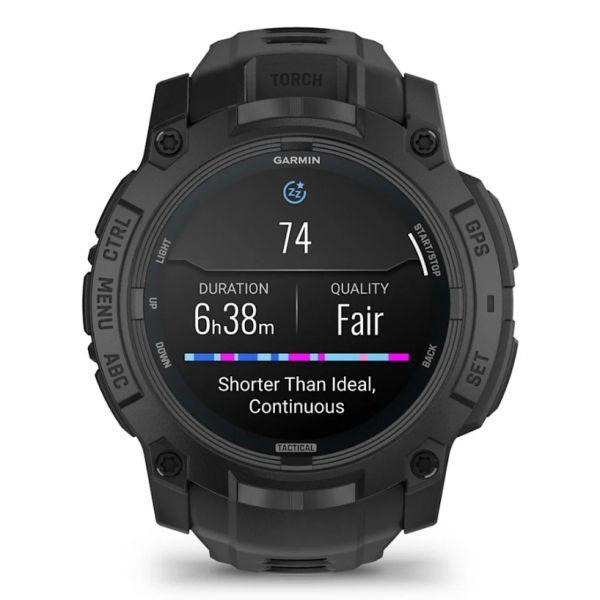 Smartwatch GARMIN Instinct 3 Tactical Edition (Redondo - Android, iOS - AMOLED - Preto) — miniatura 4