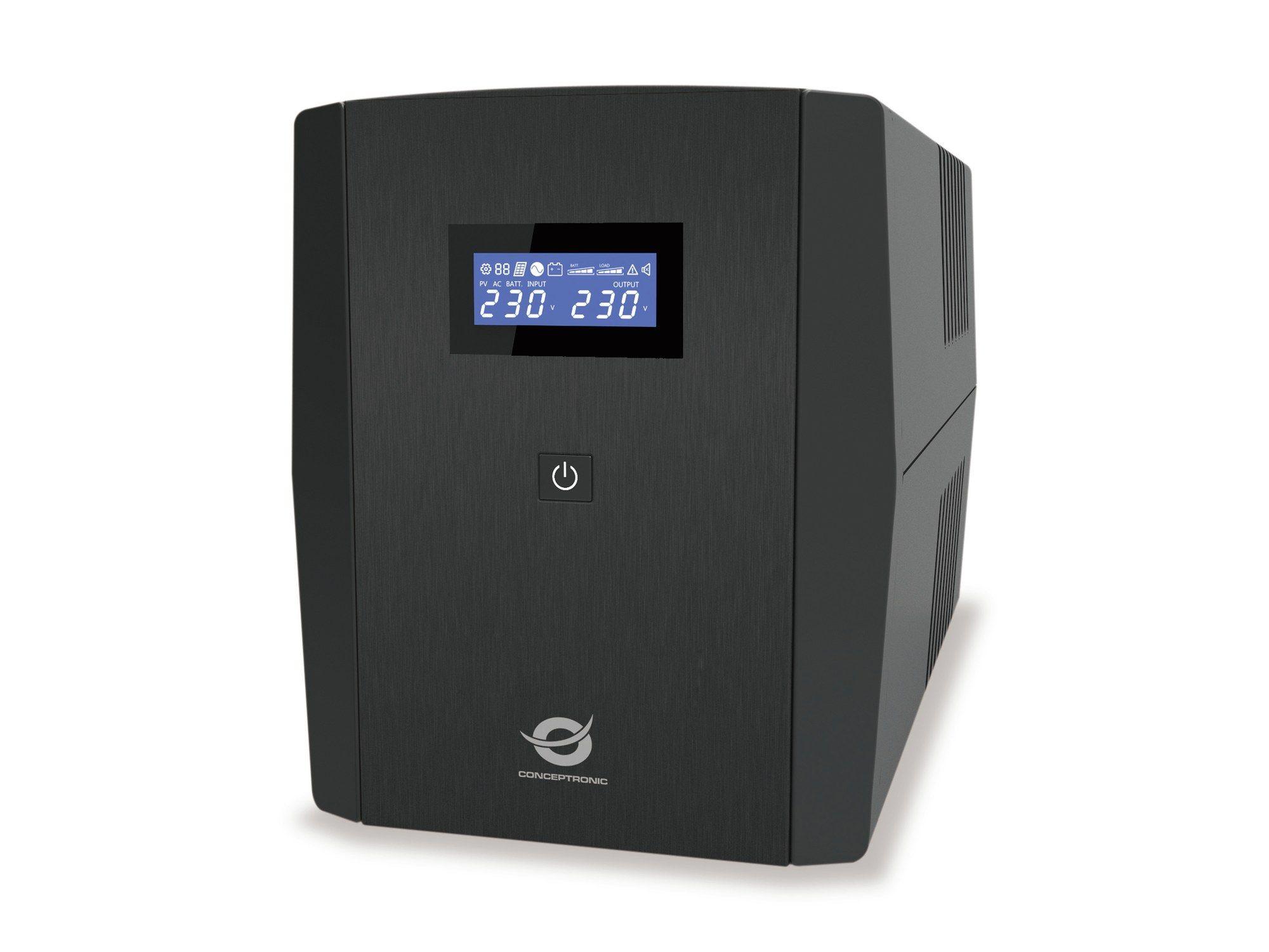 UPS Line-Interactive CONCEPTRONIC ZEUS04EM (Cabo USB - Preto)
