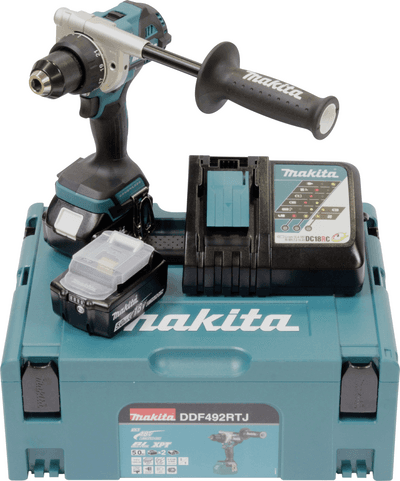Berbequim Aparafusador MAKITA DDF492RTJ (18 V - 2 baterias de 5,0 Ah), imagem 1