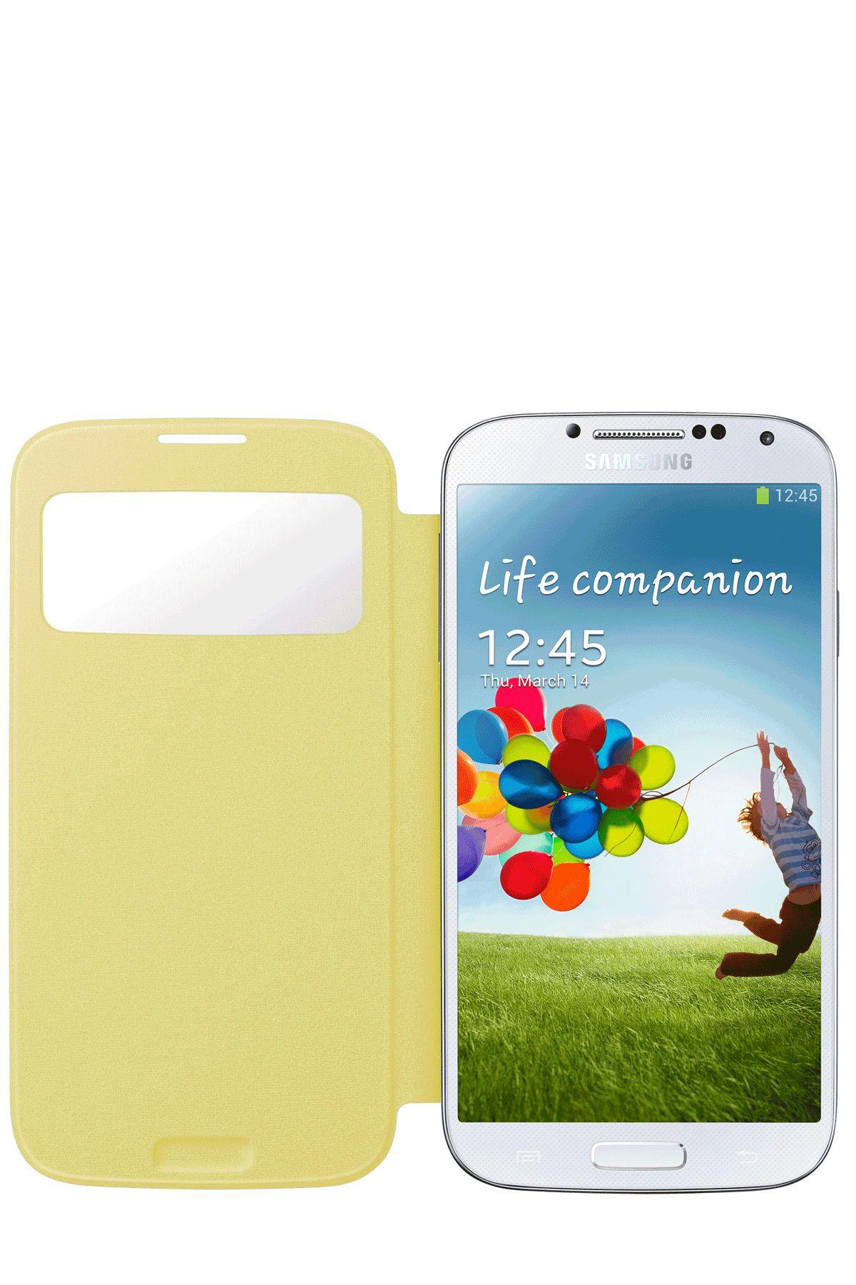 Capa Flip SAMSUNG S View EF-CI950BYEGWW (Samsung Galaxy S4 i9500/i9505 - Amarelo) — miniatura 3