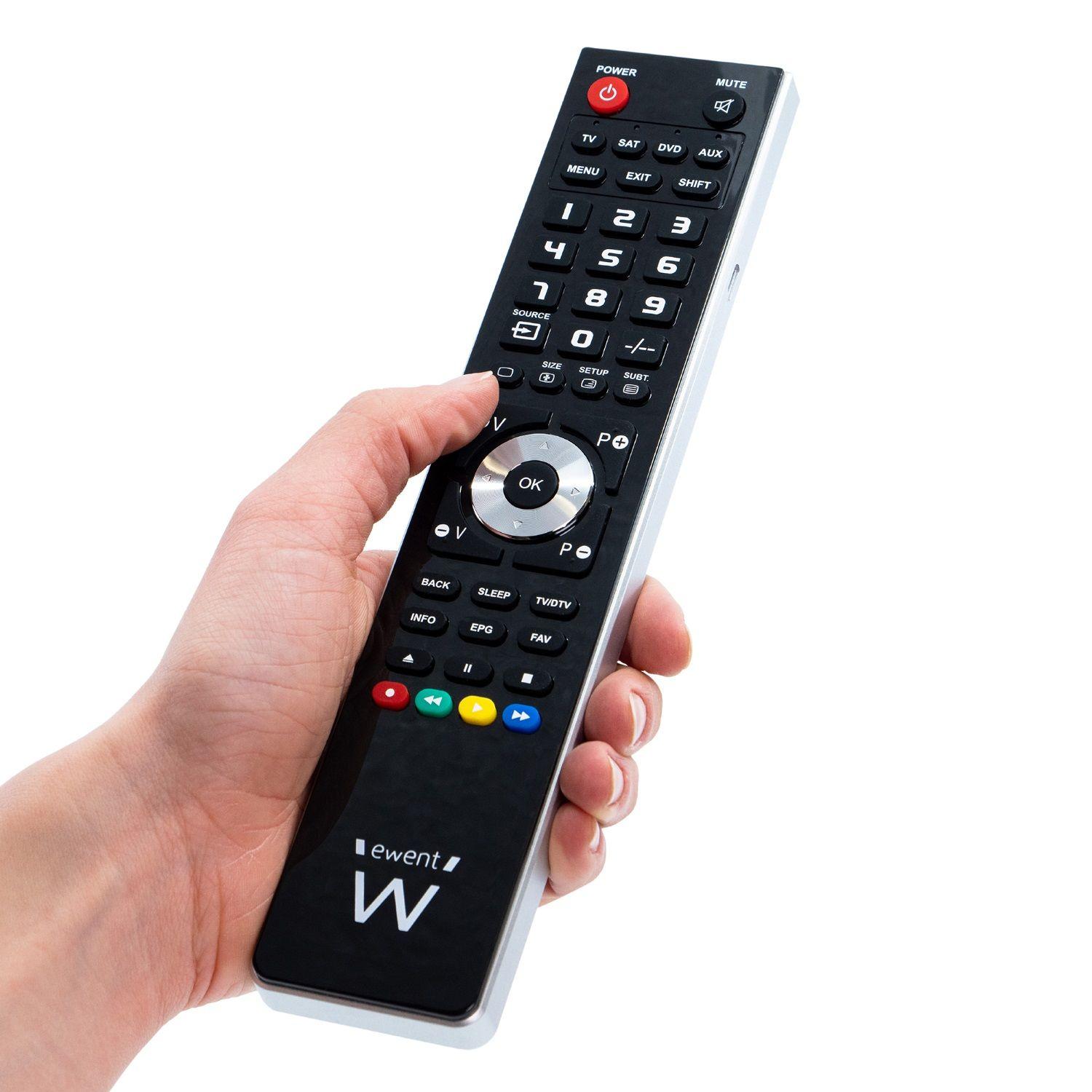 Controlo Remoto Universal EWENT EW1570 (Micro-USB - Preto), miniatura 3
