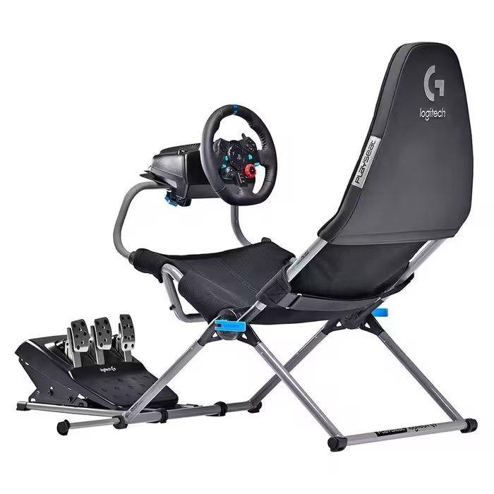 Cockpit de Simulação PLAYSEAT G.00248 Challenge X Logitech G Edition (Preto/Cinzento) — miniatura 3