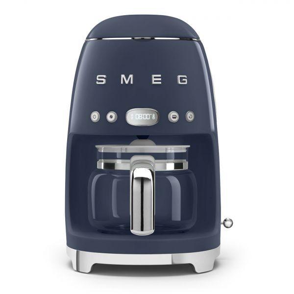 Máquina de Café de Filtro SMEG DCF02NBEU (Café moído - 1050 W - 1,25 l - Azul Marinho)