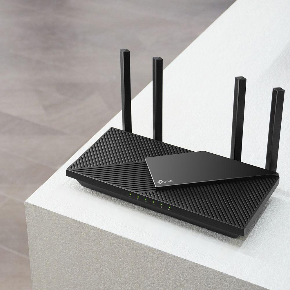 Router TP-LINK Archer AX55 Pro (Wi-Fi 6 - 2402 Mbit/s - Banda dupla - Preto) — miniatura 3