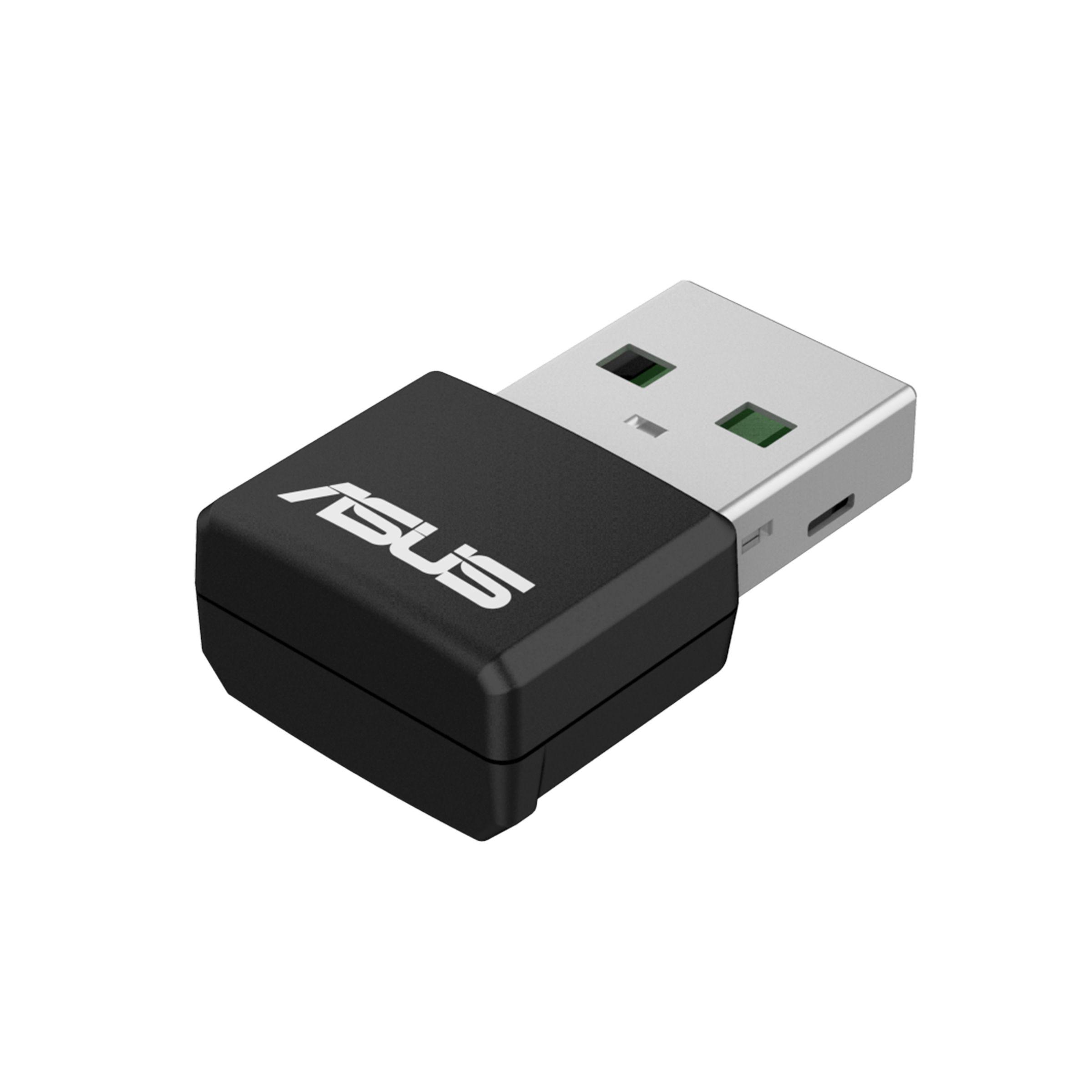 Adaptador USB Wi-Fi ASUS USB-AX55 Nano (1800 Mbit/s - Dual-band - WPA3), miniatura 2