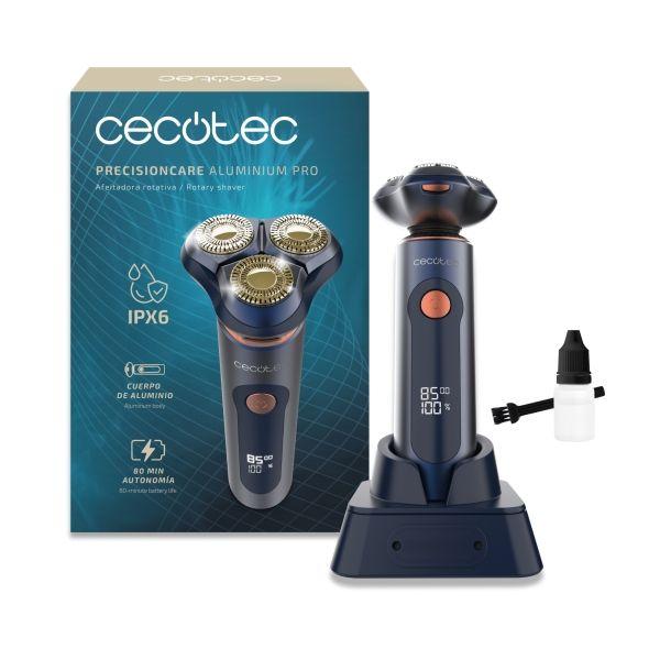 Máquina de Barbear CECOTEC Bamba PrecisionCare Aluminium Pro (Aço inoxidável - Azul)