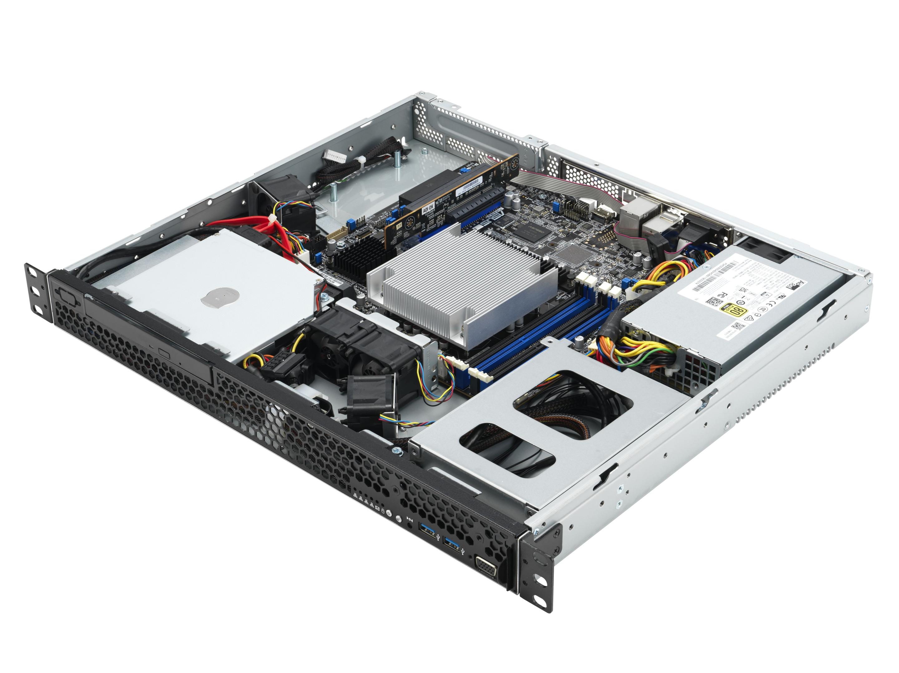 Servidor de Bastidor ASUS RS100-E11-PI2 (Intel Xeon - Aspeed AST2600 - DDR4-SDRAM - Prateado) — miniatura 4