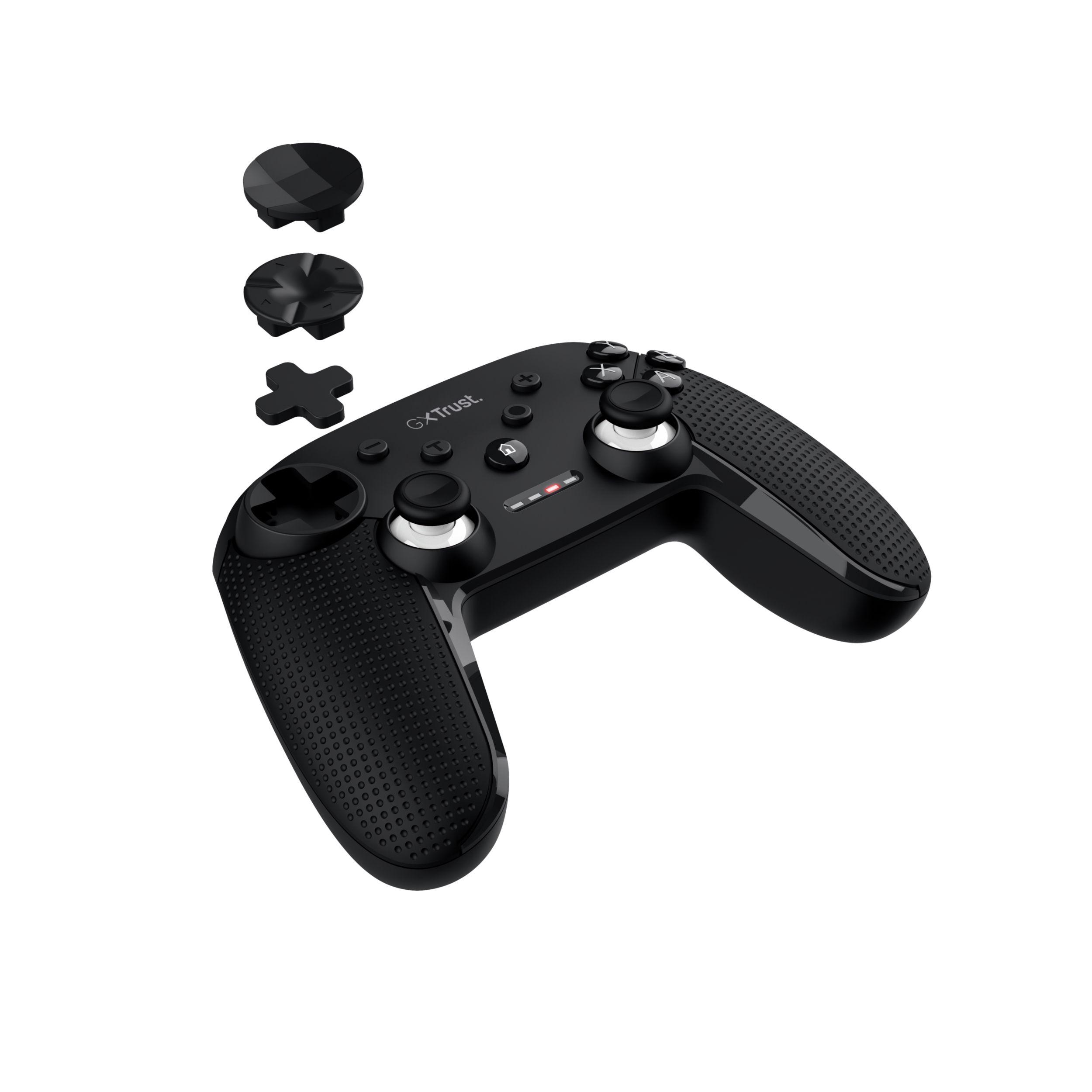 Comando Gaming TRUST GXT 542 Muta (Nintendo Switch - Com fios e sem fios - Preto)