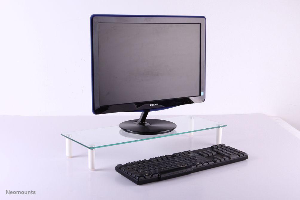 Suporte de Monitor NEOMOUNTS NSMONITOR10 (25 kg - Transparente), miniatura 7
