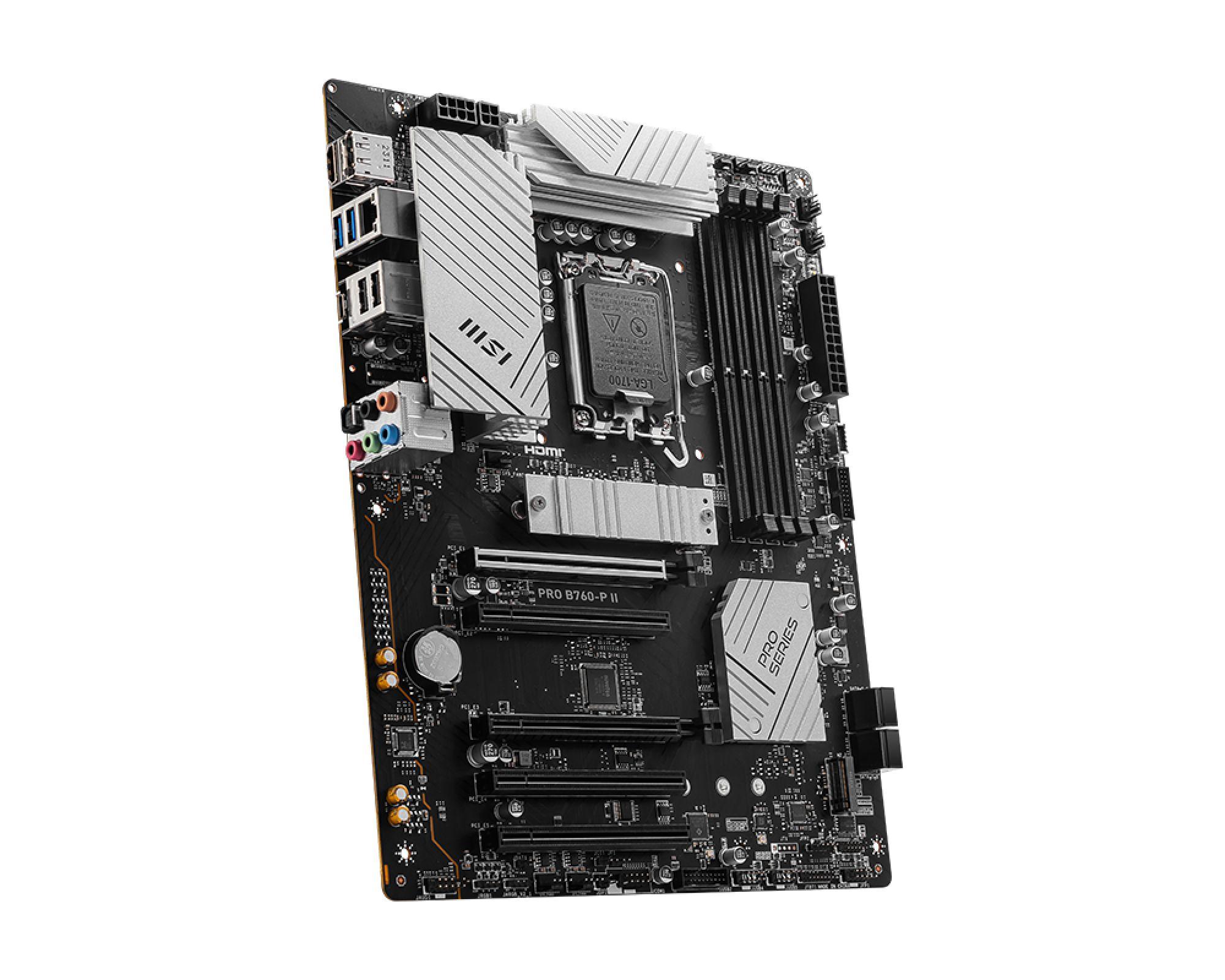 Motherboard MSI PRO B760-P II (LGA 1700 - ATX - Duplo canal), miniatura 4