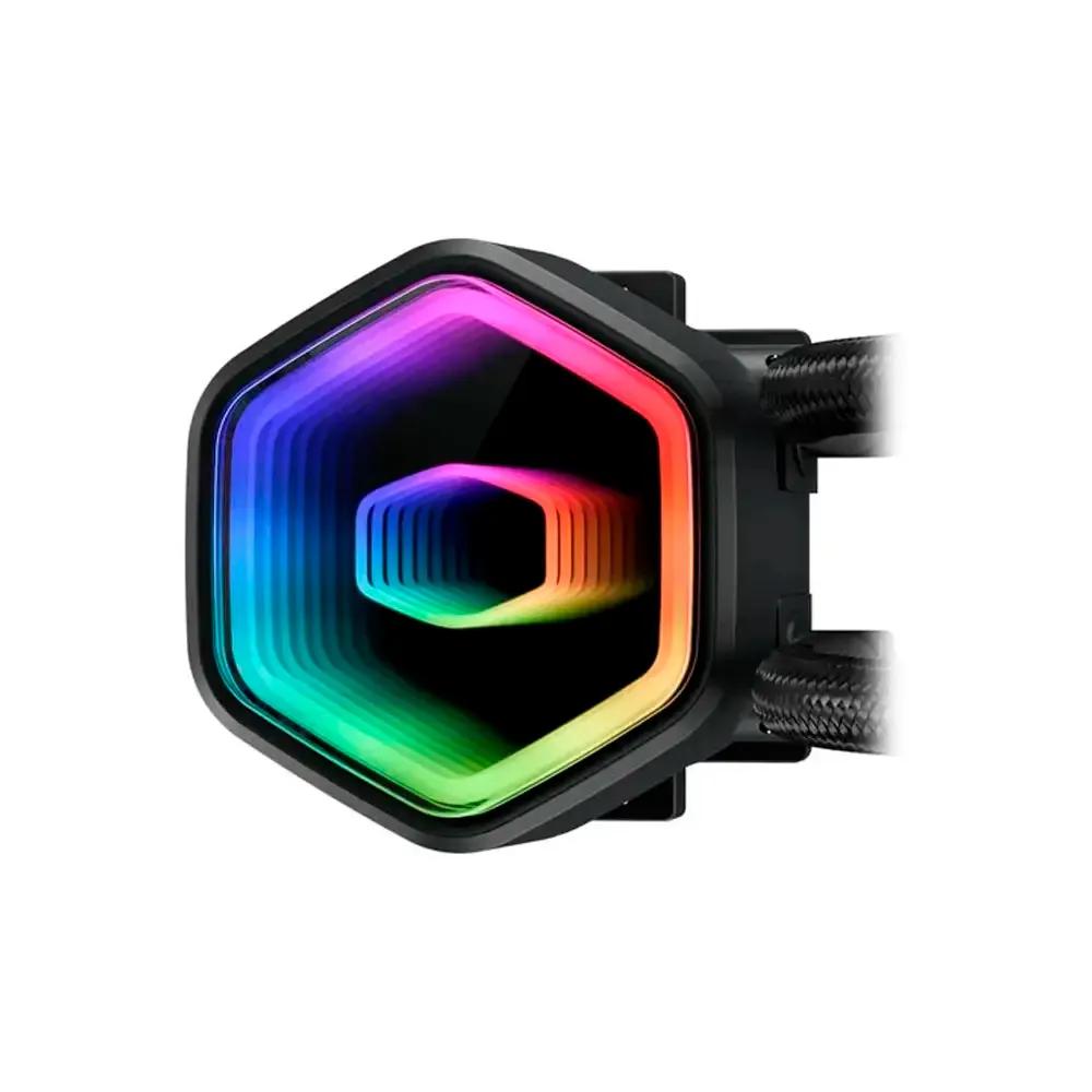 Kit de Arrefecimento Líquido COOLER MASTER MasterLiquid 360 Core II ARGB (120 mm - 3 ventoinhas - 1750 RPM - Preto) — miniatura 3