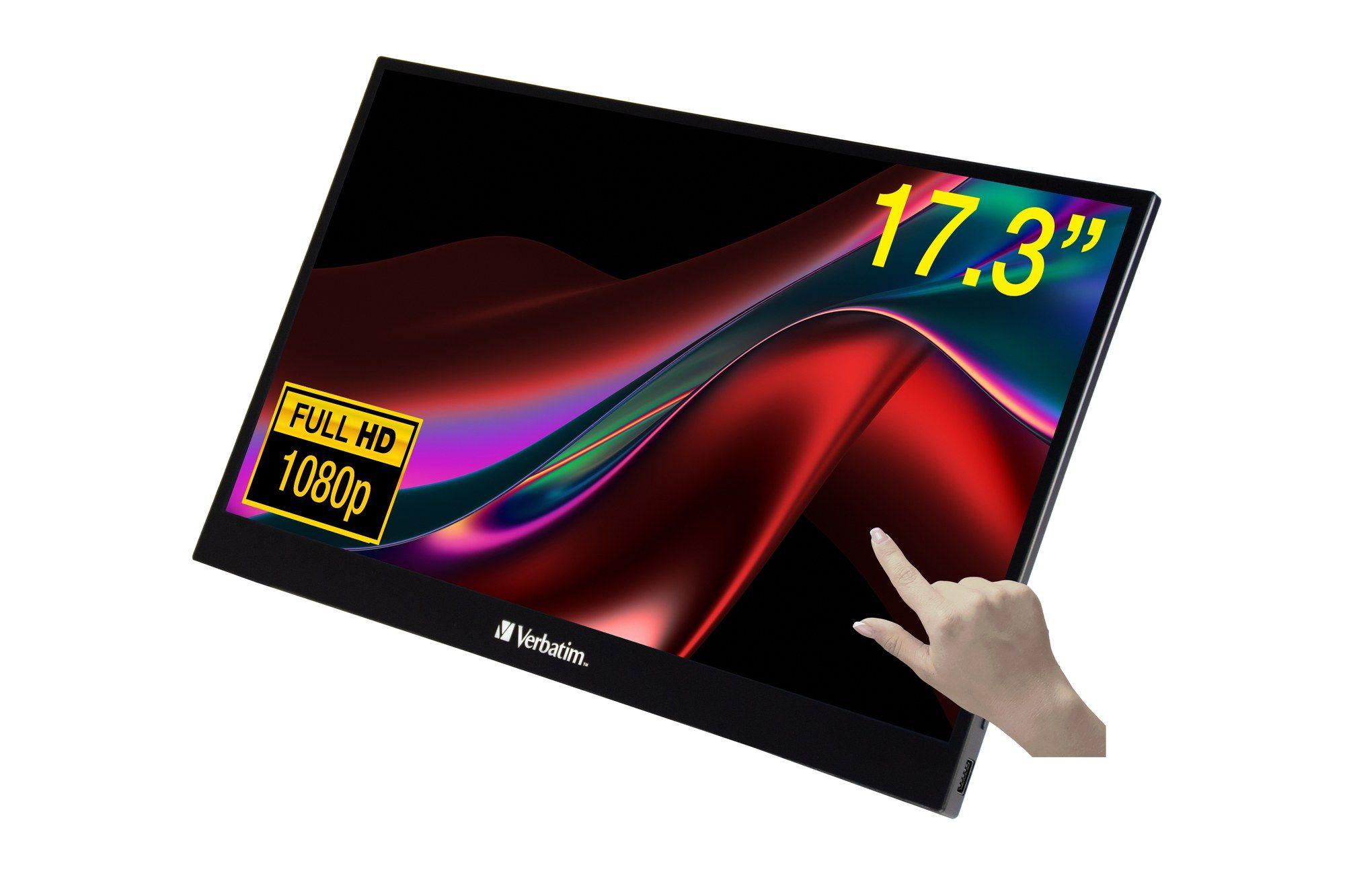Monitor VERBATIM PMT-17 (17,3" - TFT/IPS - 60 Hz - Preto)