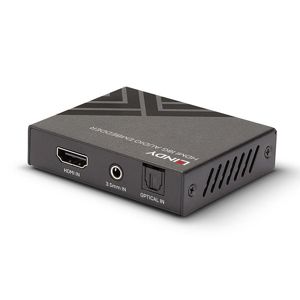 Conversor de Áudio HDMI LINDY 38203 (3840 x 2160 pixels - Preto) — miniatura 2