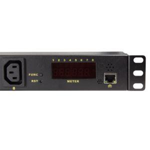 Unidade de Distribuição de Energia Inteligente LOGILINK PDU8P01 (Acoplador C20 - Preto), miniatura 3