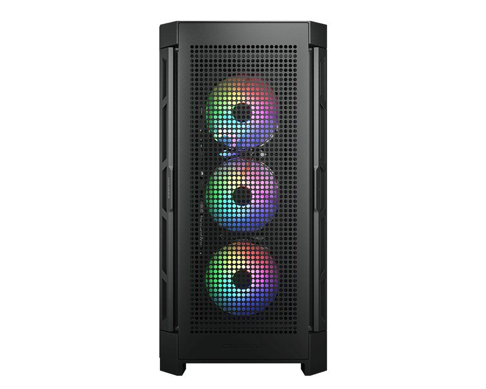 Caixa PC COUGAR DuoFace Pro RGB (Midi Tower - Nylon - 19 cm - Preto) — miniatura 4