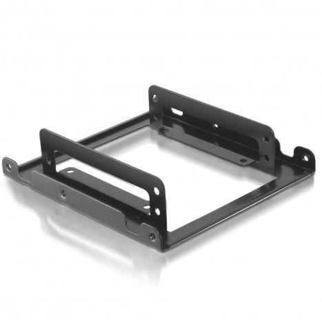 Adaptador de Baía NANOCABLE 10.99.0002 (2x 2,5" para 3,5" - Preto), miniatura 3