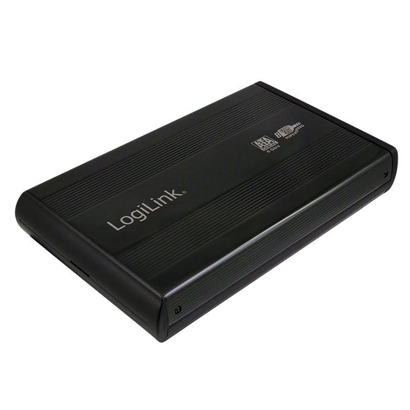 Caixa Externa LOGILINK UA0107 (3,5" - USB 3.2 Gen 1 - Preto)