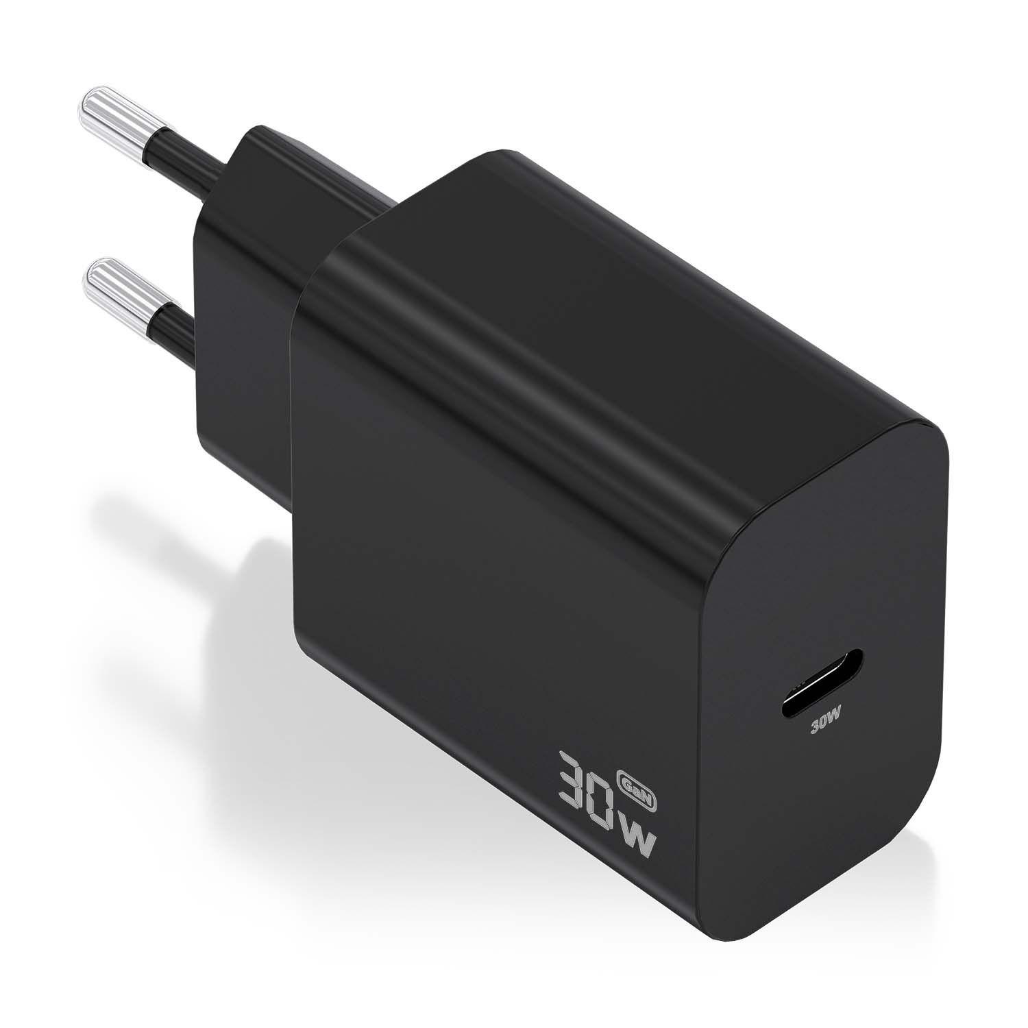 Carregador de Parede AISENS A110-0941 (33 W - 30 W - Preto)