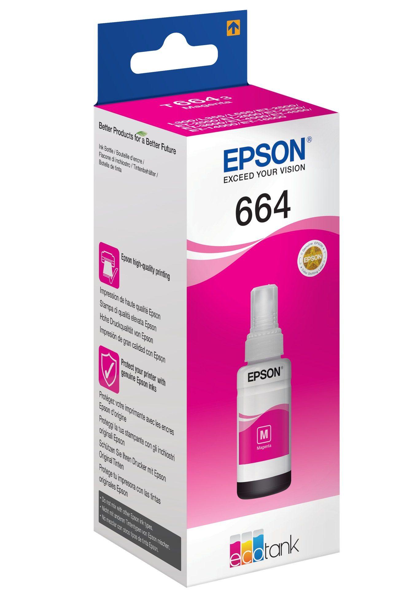 Tinteiro EPSON T6643 (Magenta), miniatura 5