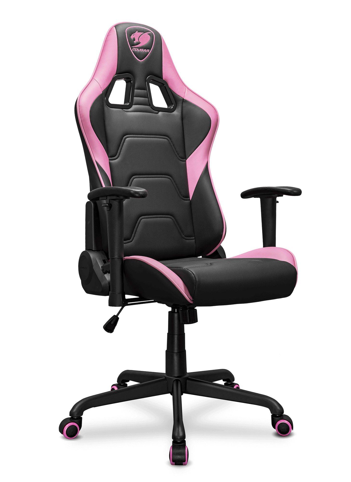 Cadeira Gaming COUGAR Armor Elite Eva (120 kg - 133 cm - 90–160° - Preto/Rosa), miniatura 2