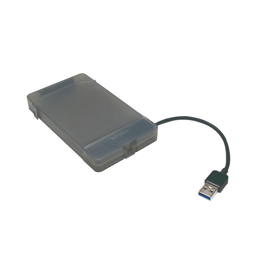 Caixa Externa LOGILINK AU0037 (2.5" - Serial ATA III - Cinzento)