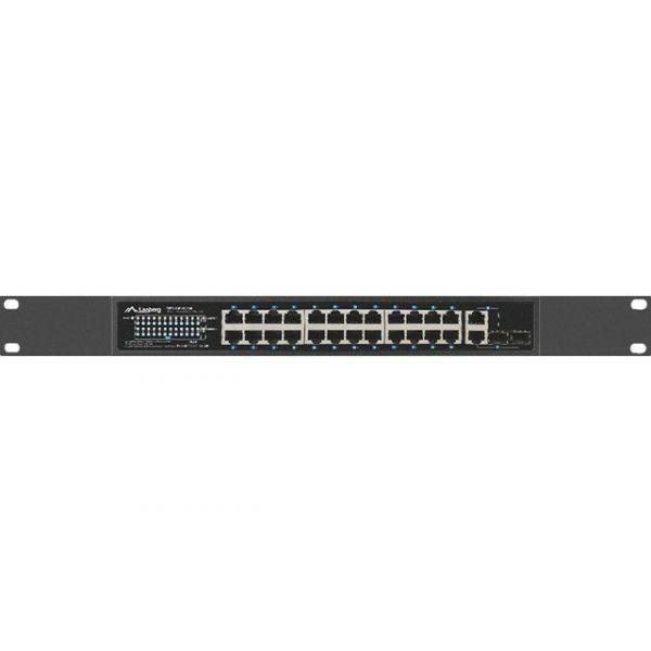 Switch de Rede Não Gerido LANBERG RSFE-24P-2C-360 (4 MB - 8,8 Gbit/s - Sim; orçamento total de 360 W - Preto), miniatura 2