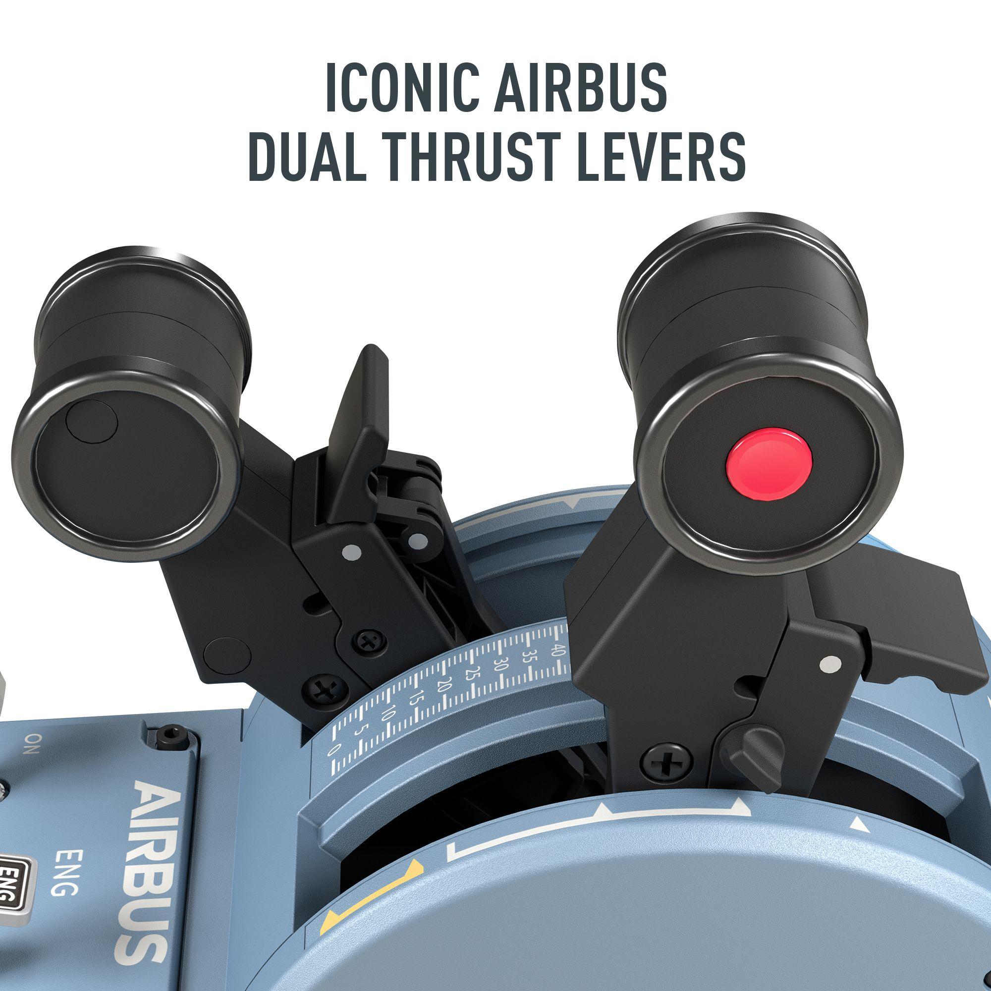 Simulador de Voo THRUSTMASTER TCA Quadrant Airbus Edition (PC - Com fios - Preto e Azul) — miniatura 7