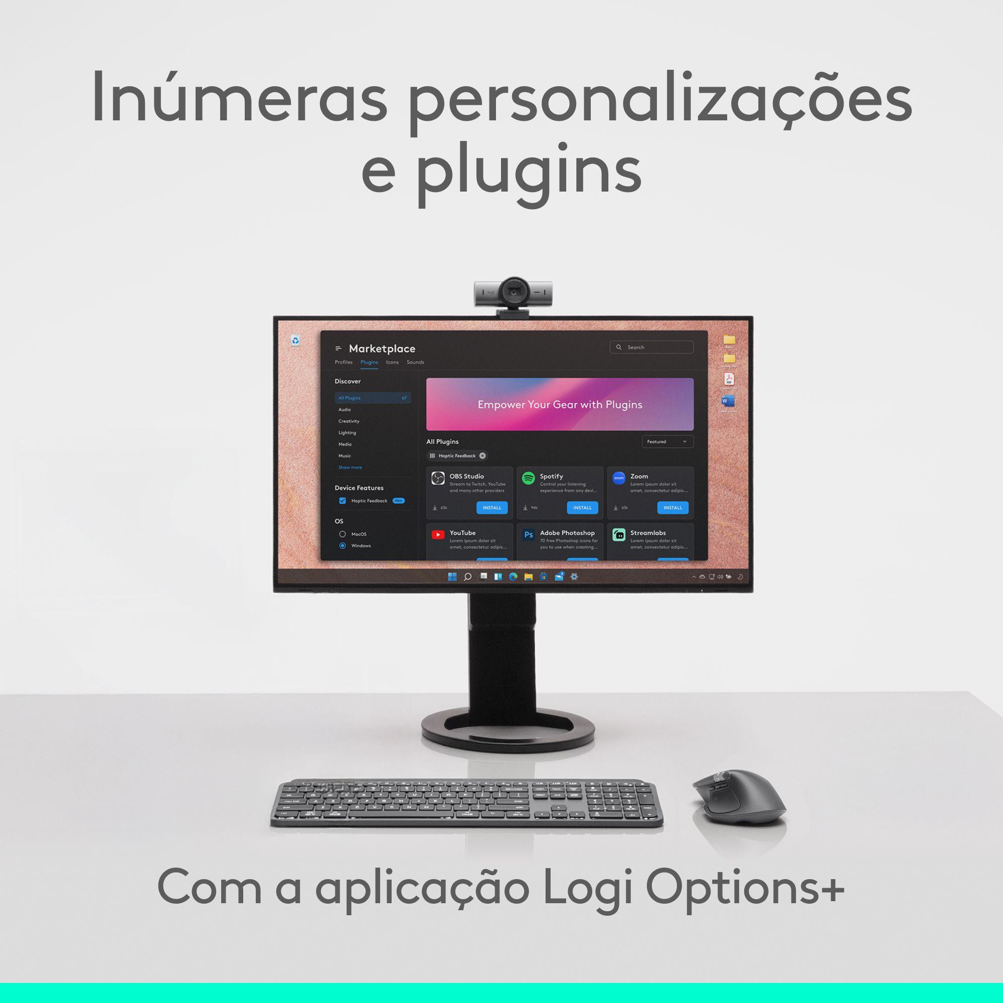 Rato LOGITECH MX Master 4 (Mão direita - 8000 DPI - Laser - Grafite) — miniatura 21
