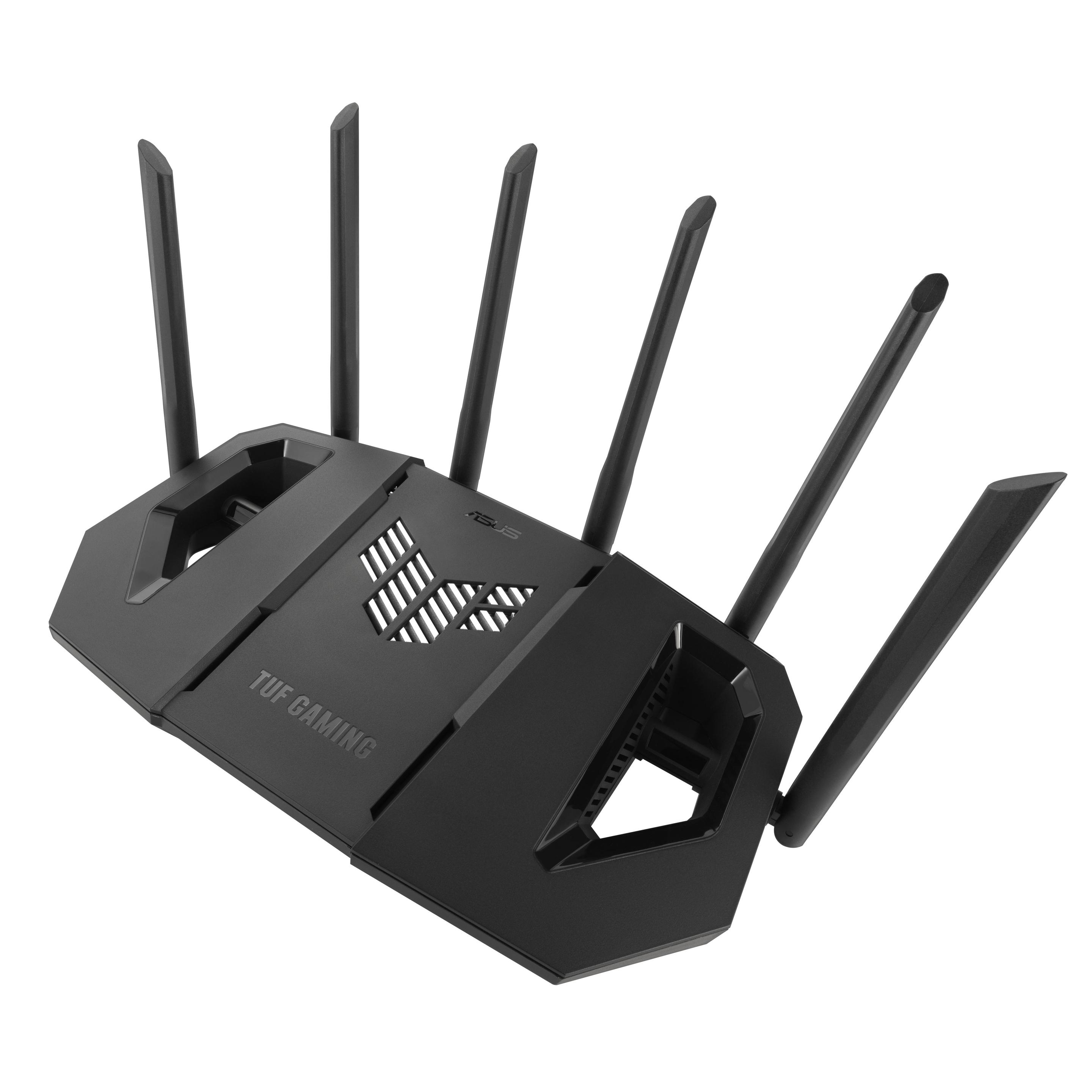 Router ASUS TUF Gaming BE9400 (Wi-Fi 7 - 9400 Mbit/s - 2.5 Gigabit Ethernet - Preto), miniatura 6