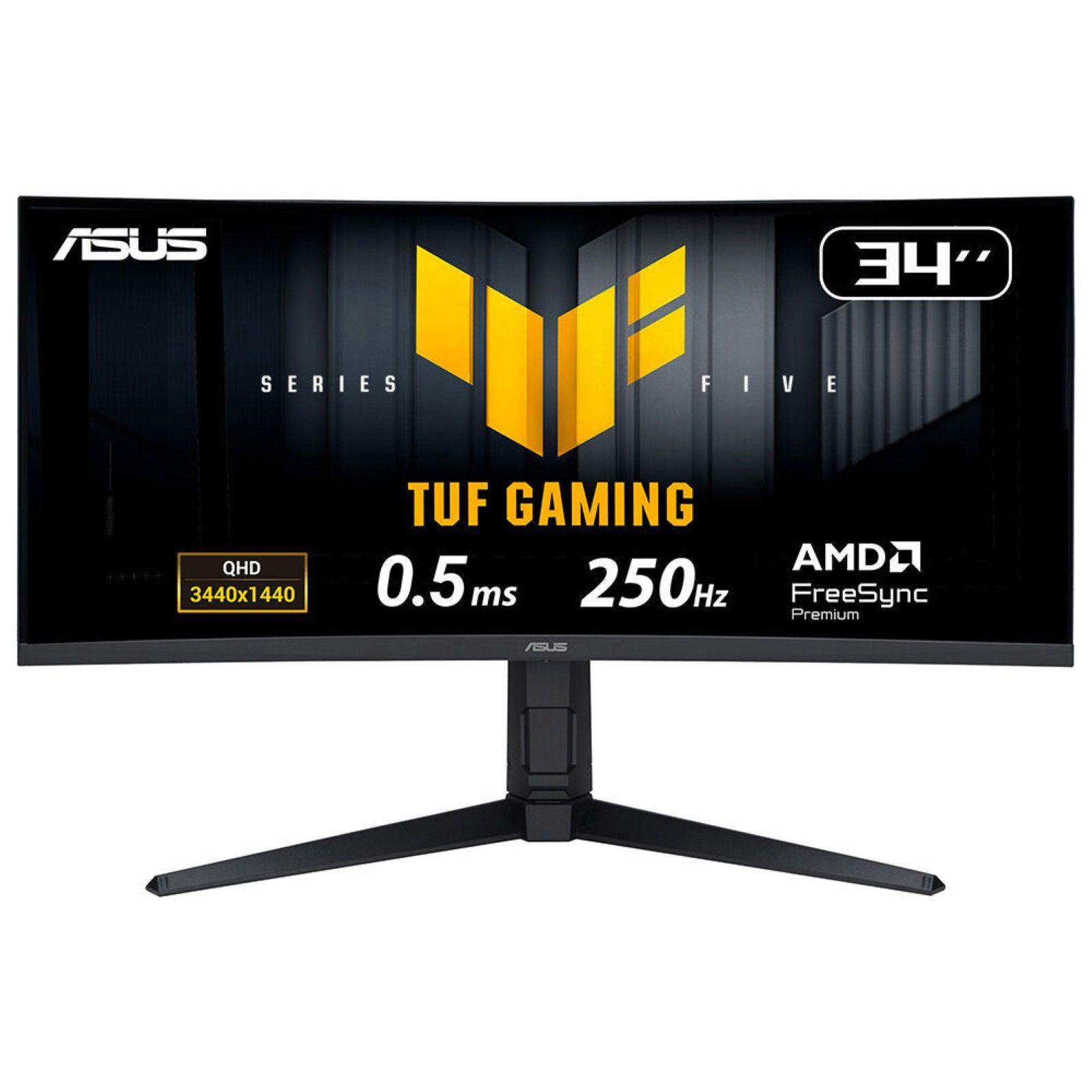 Monitor ASUS TUF Gaming VG34WQML5A (34" - VA - 250 Hz - Preto)