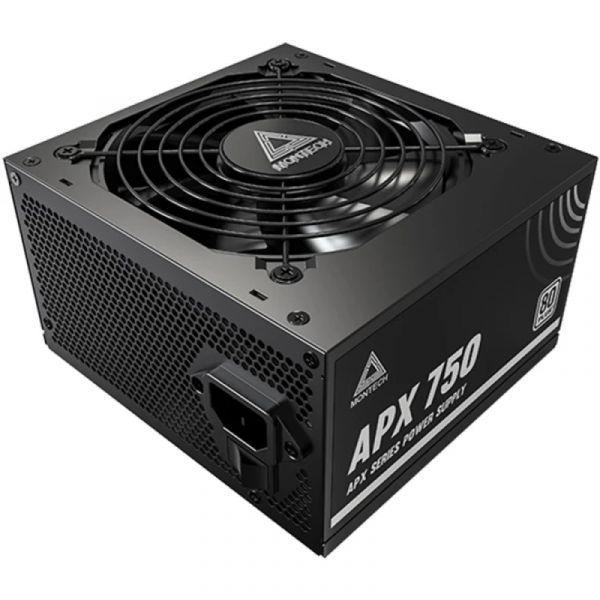 Fonte de Alimentação MONTECH APX750 (ATX - 750 W - 80 PLUS White - Preto) — miniatura 2