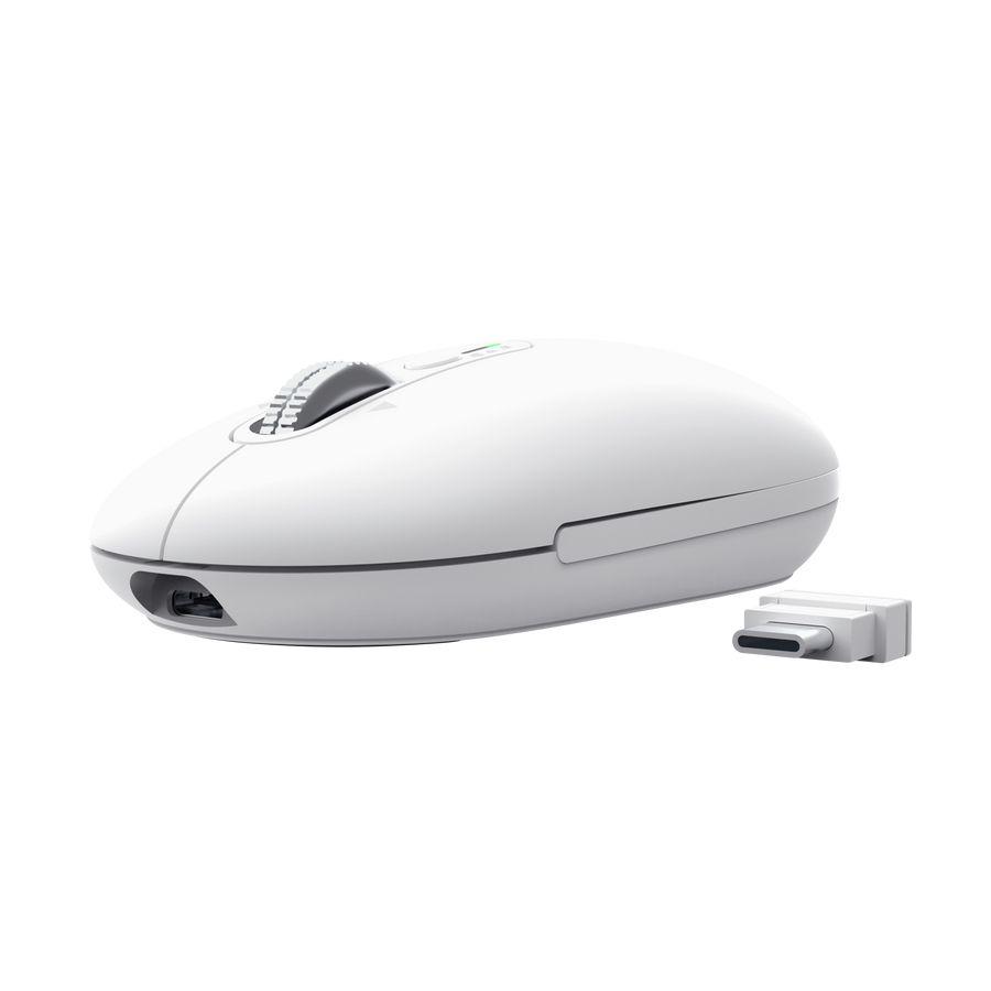 Rato TRUST Seron (Ambidestro - 3200 DPI - Ótico - Branco) — miniatura 2