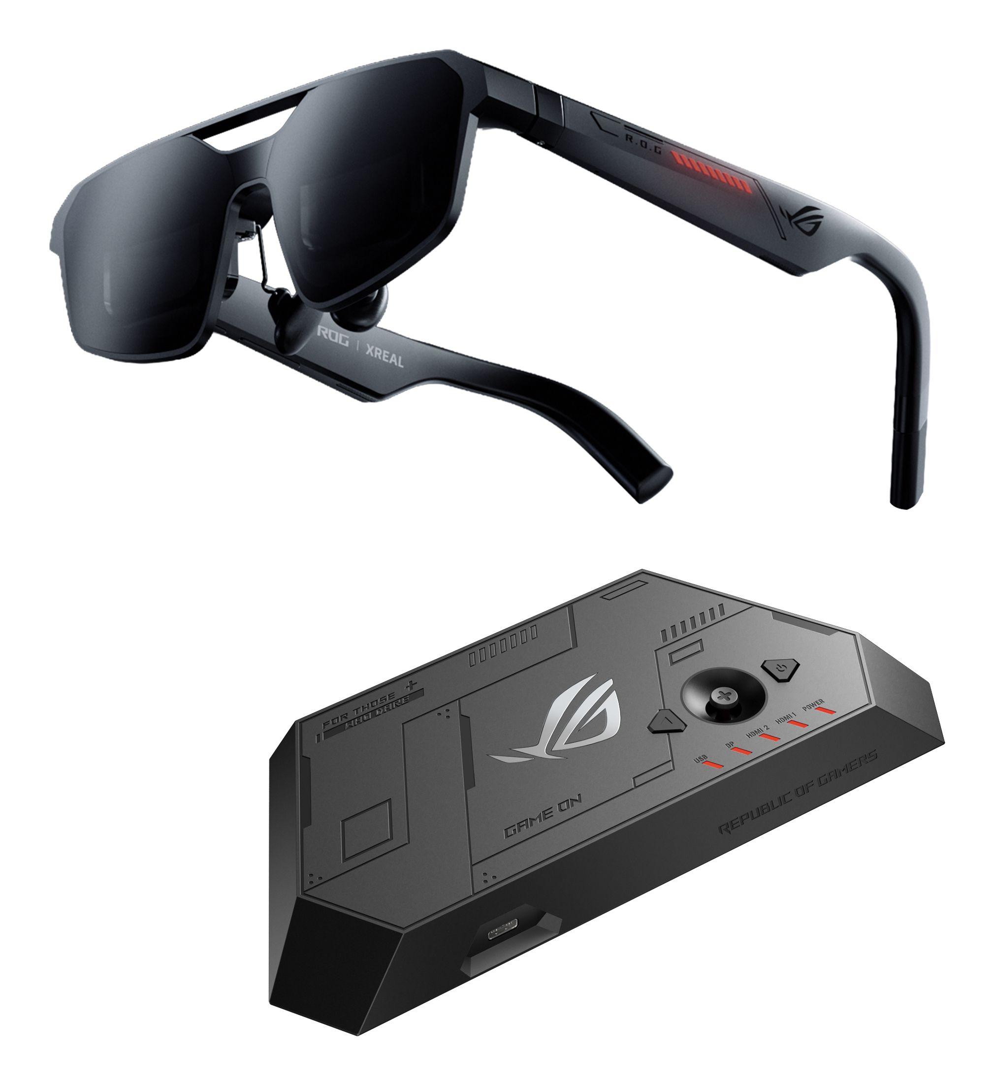 Óculos Inteligentes Gaming ASUS ROG XREAL R1-N (USB Type-C - Preto)