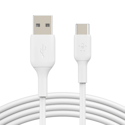 Cabo USB-A para USB-C BELKIN BoostCharge CAB001BT1MWH (1 m - USB C - USB A - Branco)