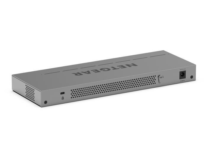 Switch NETGEAR GS116EPP-100EUS (Gigabit Ethernet - 1000 Mbit/s - 4,1 MB - Cinzento) — miniatura 4