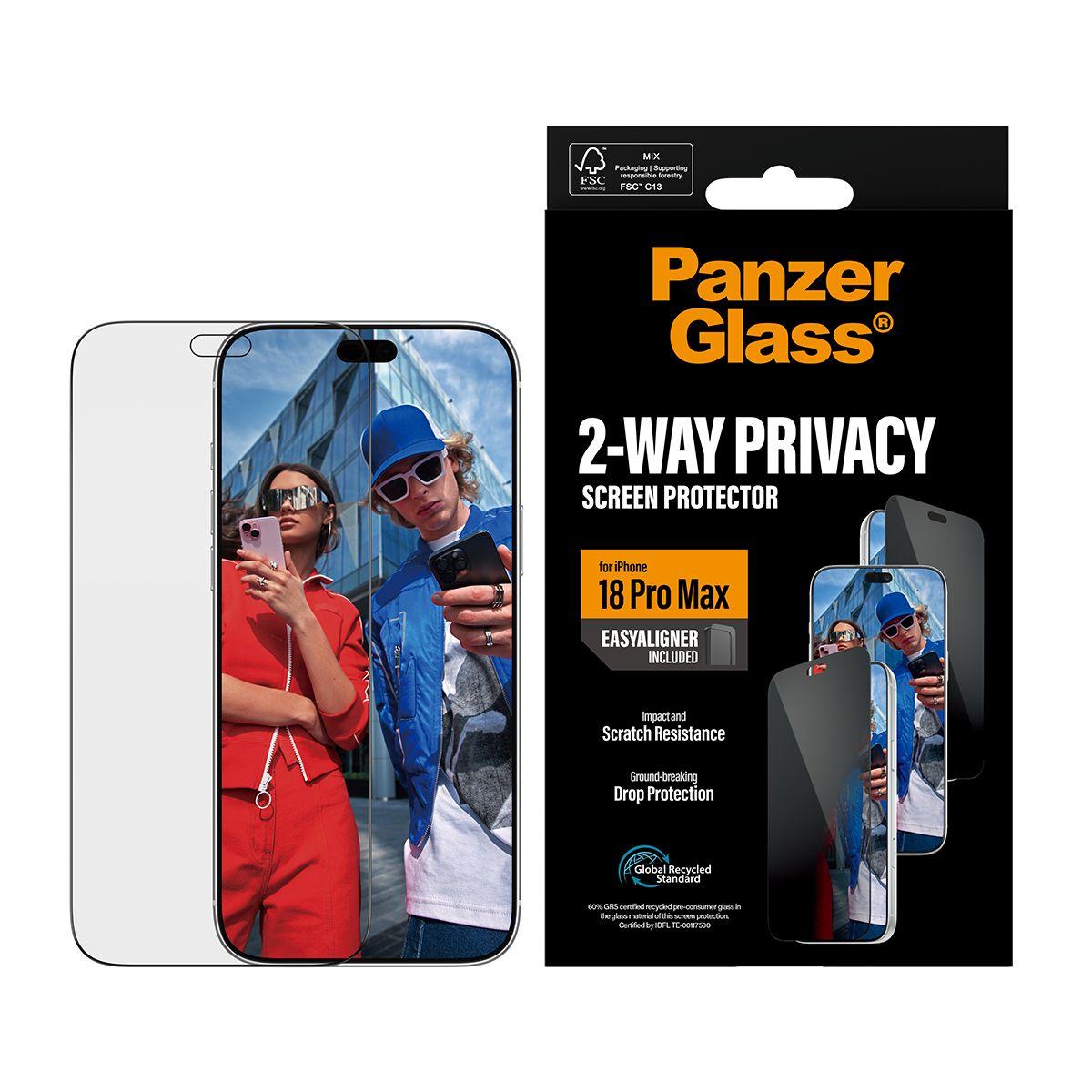 Película de Vidro Temperado PANZERGLASS iPhone 18 Pro Max (Apple iPhone 18 Pro Max - Transparente), miniatura 2