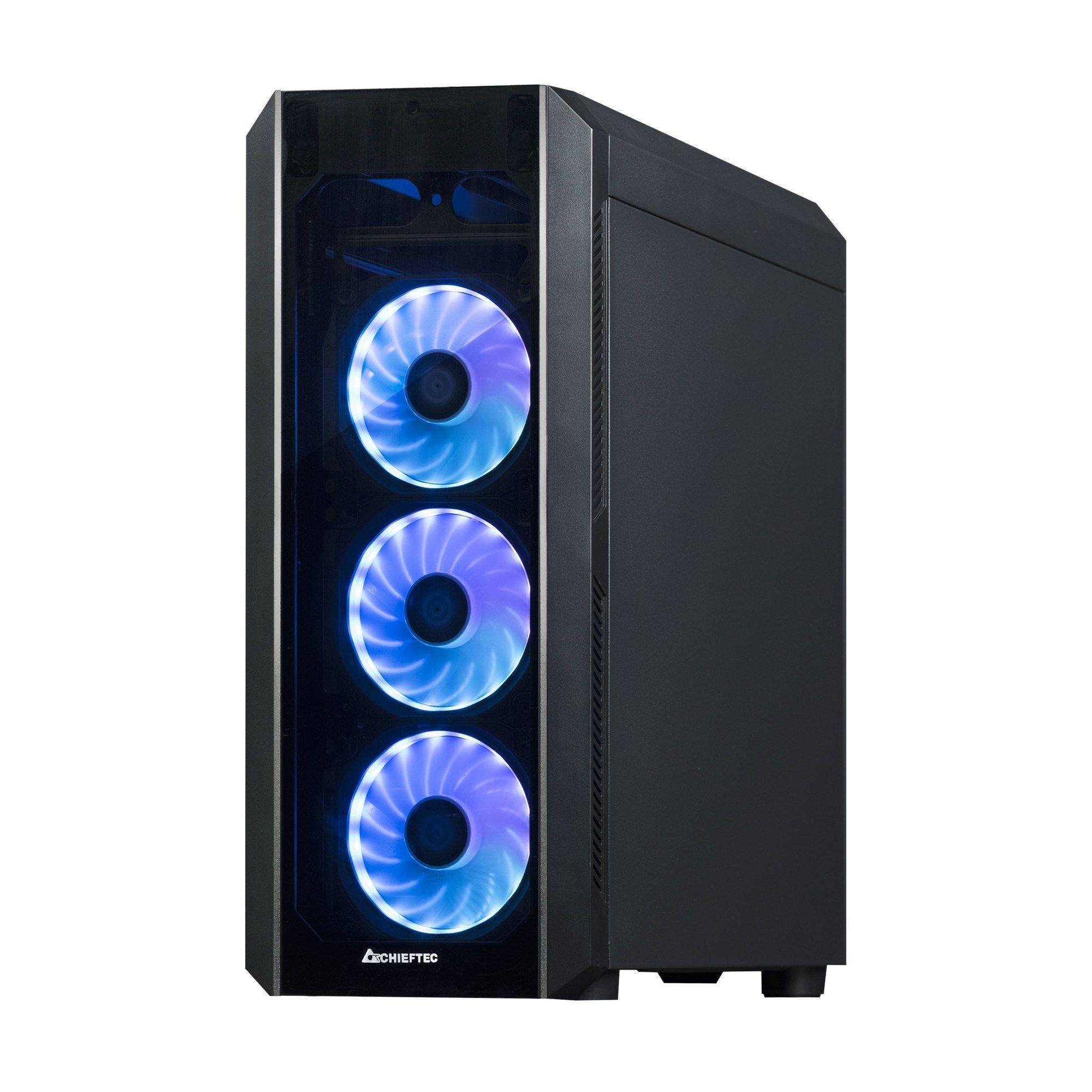 Caixa ATX CHIEFTEC Scorpion 3 GL-03B-OP (Mini-ITX - Torre - ATX, Micro ATX, Mini-ITX - Preto) — miniatura 3