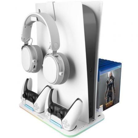 Suporte Multifuncional MARS GAMING MPS5-B2 (Branco)