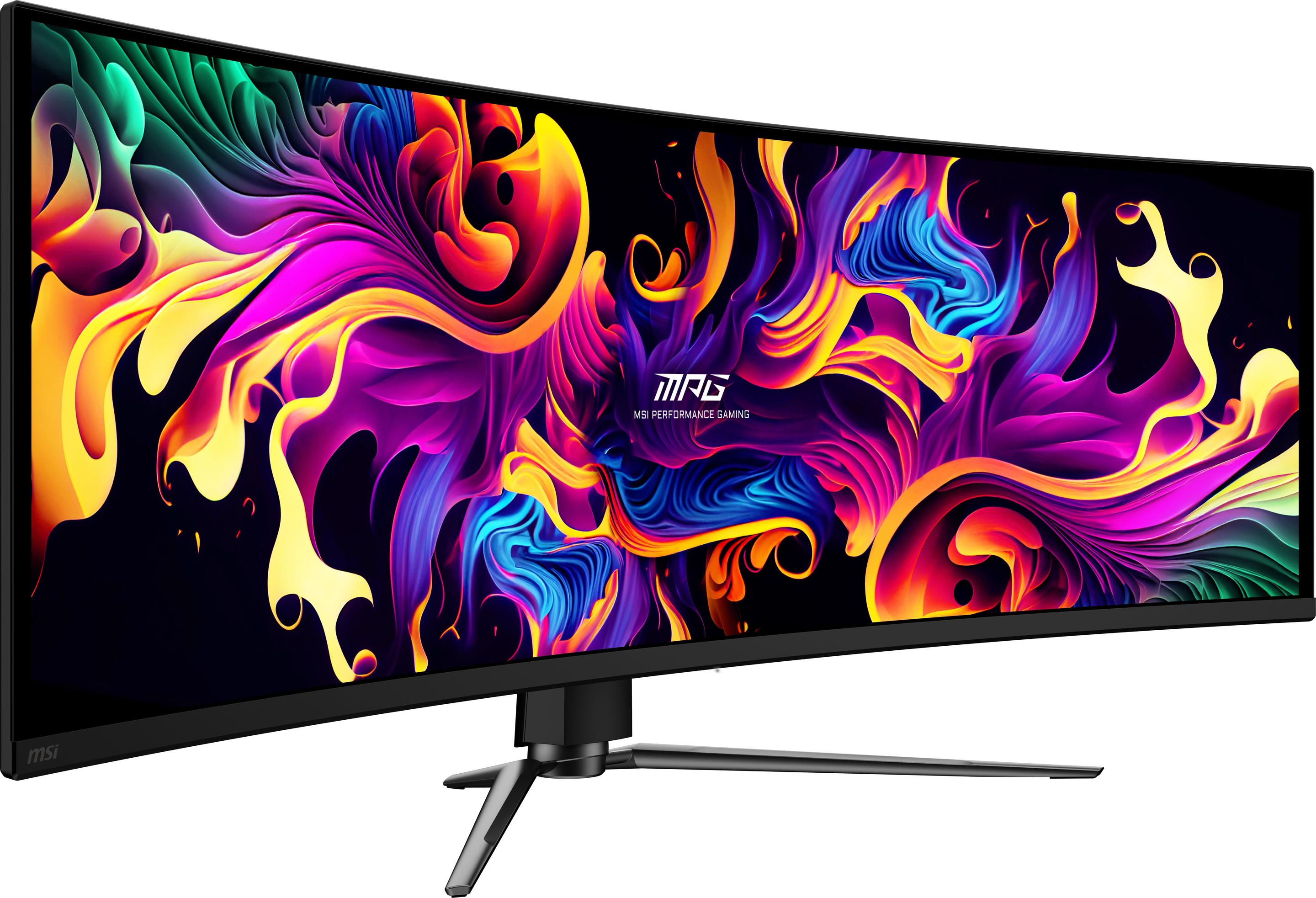 Monitor MSI MPG 491CQPX QD-OLED (49" - QD-OLED - 240 Hz - Preto) — miniatura 10