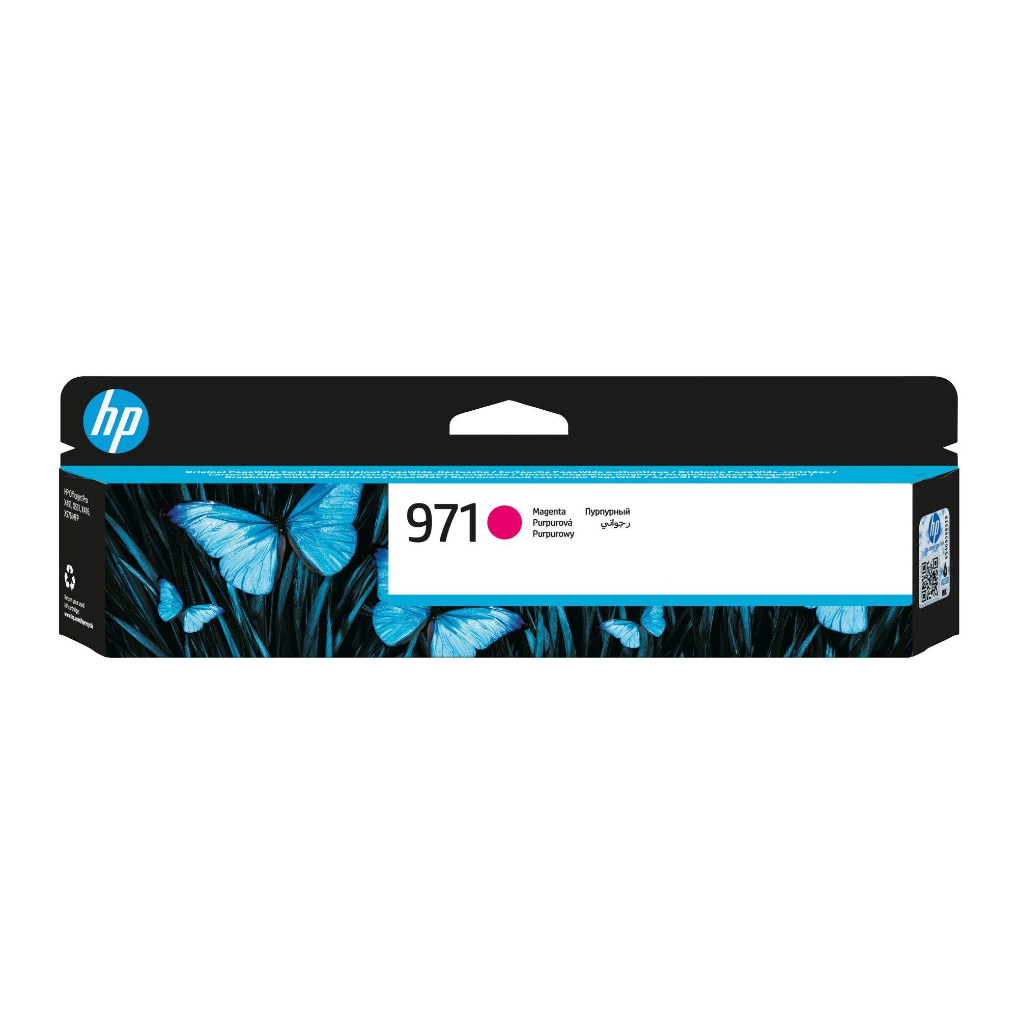 Tinteiro HP 971 CN623AE (2500 páginas - Magenta)