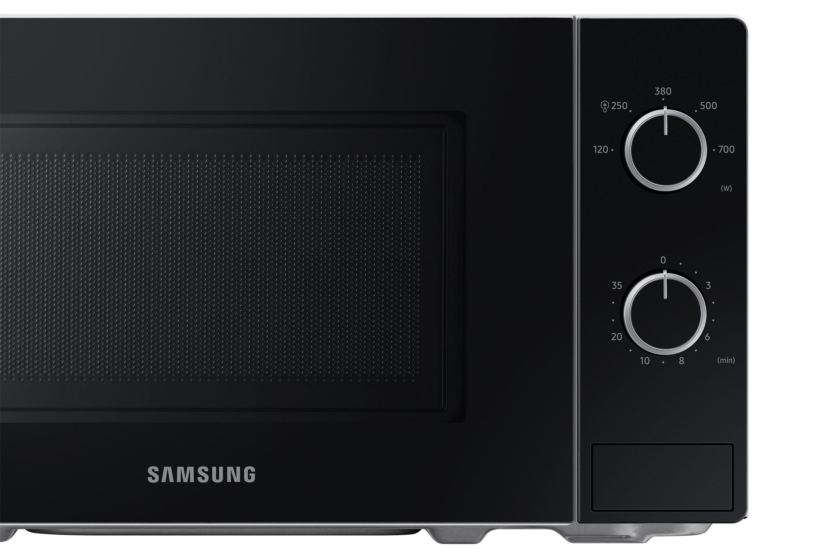 Micro-ondas Independente SAMSUNG MS20A3010AH/EG (Altura 25,9 cm - Preto e Branco) — miniatura 6