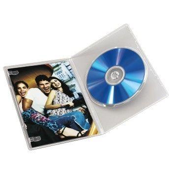 Caixa para DVD HAMA 83890 Slim (Transparente)