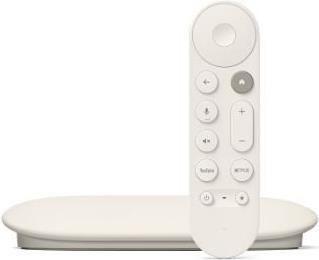 Box de Streaming GOOGLE TV Streamer 4K 32GB (4K Ultra HD - 32 GB - 32GB - Branco Porcelana)