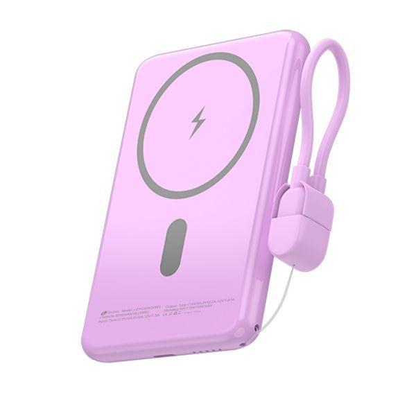 Powerbank LEOTEC LEPOWW20W5P (Universal - USB Tipo C - Roxo) — miniatura 3